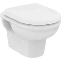 Унитаз подвесной с сиденьем микролифт Ideal Standard Exacto R002601 безободковый