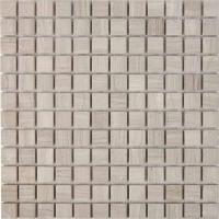 pixmosaic PIX 256 White Wooden, чип 23x23 мм, сетка 305х305x6 мм, Матовая