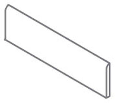 Плинтус METROPOLIS ABSOLUT SILVER BATTISCOPA (610130005267) 7.2x60 от Italon (Россия)