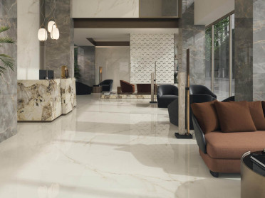 Керамогранит Marvel X Calacatta Apuano Lappato (AFU2) 120x240 от Atlas Concorde (Италия)