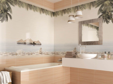 Бордюр Relax (BWU53RLX004) 6.7x50x7.5 от Alma Ceramica (Россия)