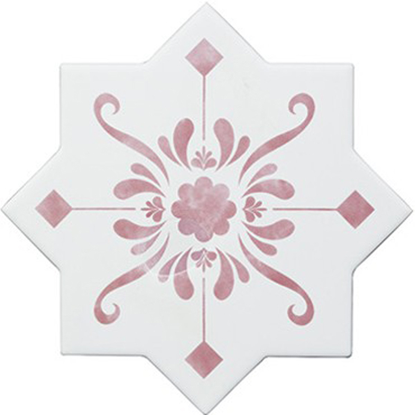 Керамогранит BECOLORS STAR DEC. STENCIL CORAL (CV67389) 13.25x13.25 от Cevica (Испания)