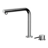 Смеситель для кухни с выдвижной лейкой Omoikiri Nara 2 Plus-S-C 4994367 хром