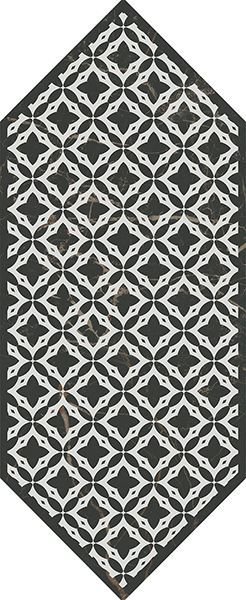 Декор Келуш 1 черно-белый (HGD/A480/35006) 14x34x6.9 от Kerama Marazzi (Россия)