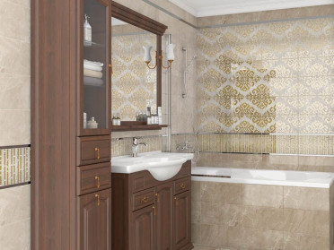 Декор Avelana Epoch 08-03-11-1337 бежевый 20x40 от Laparet