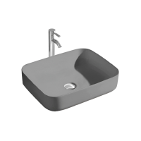 Раковина накладная Aquatek Вега 50 AQ5515-MG серая