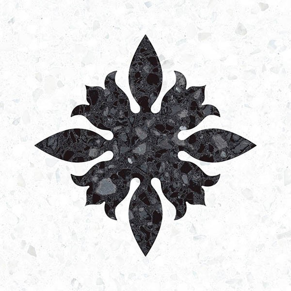 Керамогранит NIZA Andria-R Carbon 20x20 от Vives Ceramica (Испания)