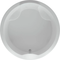 Акриловая ванна Aquatek Аура 180x180 AUR180-0000033 с фронтальным экраном, вклеенный каркас