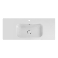 Раковина мебельная Cezares Duet 100 CZR-NAT-100-LVB белая