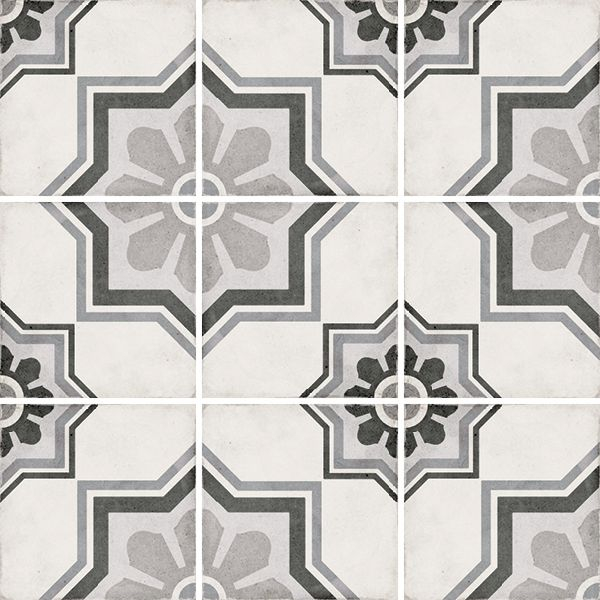 Керамогранит ART NOUVEAU CAPITOL GREY (24413) 20x20 от Equipe Ceramicas (Испания)