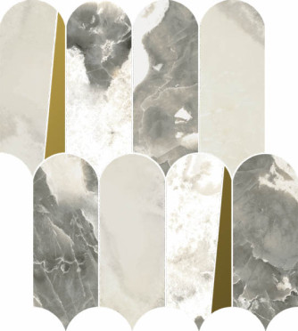 Мозаика STELLARIS DOVER LIGHT MOSAICO ELEGANT (620110000236) 32.5x36.1 от Italon (Россия)