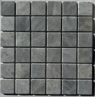 pixmosaic PIX 337 Ice Grey, чип 48х48 мм, сетка 305х305х6 мм, Матовая
