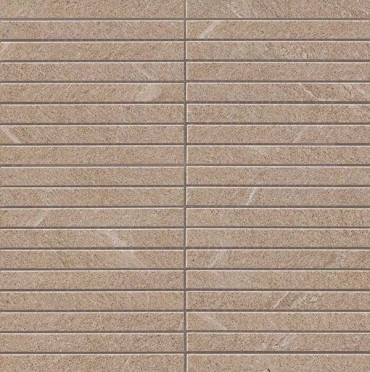 Мозаика керамогранит Marvel Stone Desert Beige Mosaico Bacchetta (AS4I) 30x30 от Atlas Concorde (Италия)
