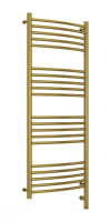 Полотенцесушитель электрический 1200x500 Сунержа Богема + выгнутая 051-5803-1250 латунь