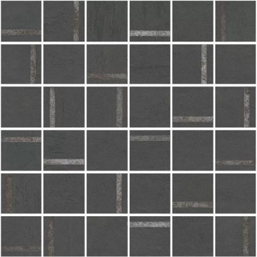 Декор Гварди 2 мозаичный антрацит матовый обрезной (SG640520\MM) 30x30x0.9 от Kerama Marazzi (Россия)