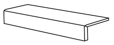Спецэлемент ELEM.L DOLP.CLAY AGED RET 15x60 от ABK Ceramiche (Италия)