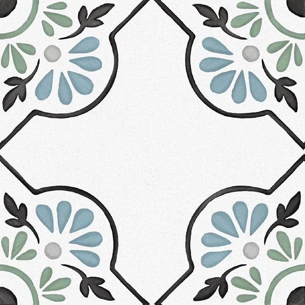 Керамогранит Ponza Petals matt (ENPTR6026MT2020) 20x20x0.8 от Ennface (Индия)