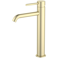 Смеситель для раковины Aquatek Европа AQ1304BG шлифованное золото