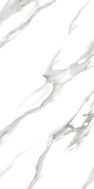 Керамогранит MARBLE Arabescato White GLOSSY (ENMAR1004GL60120) 60x120 от Ennface (Индия)