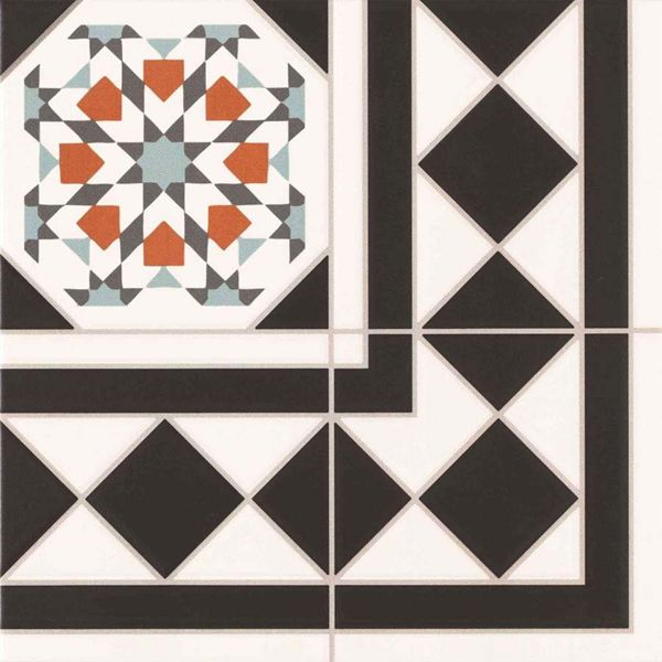 Декор Oxford Deco Esquina 33.3x33.3 от Realonda Ceramica (Испания)