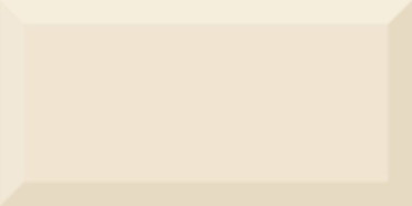 Настенная плитка Monocolor Crema Biselado Brillo 10x20 от Absolut Keramika (Испания)