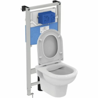 Комплект унитаз с инсталляцией и сиденьем Ideal Standard Exacto X042601