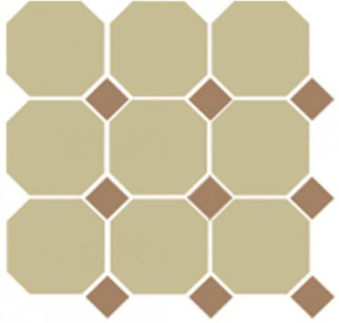 Керамогранит 4403 OCT04-1Ch Yellow OCTAGON 03/Caramel Dots 04 30x30 от TopCer (Португалия)