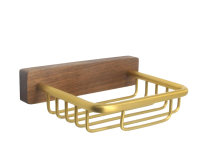 Мыльница для ванной Bronze de Luxe Forest 10703G золото