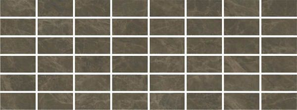 Декор Лирия коричневый мозаичный (MM15139) 15x40 от Kerama Marazzi (Россия)