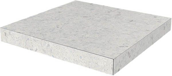 Угловая ступень Терраццо SG632400R/GCA клееная серый светлый 33x33 от Kerama Marazzi (Россия)