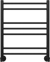 Полотенцесушитель водяной 500x600 Aquatek Либерти AQ RR0760BL черный