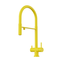 Смеситель для кухни с выдвижной лейкой Omoikiri Kanto-SL 4994429 sicilian lemon