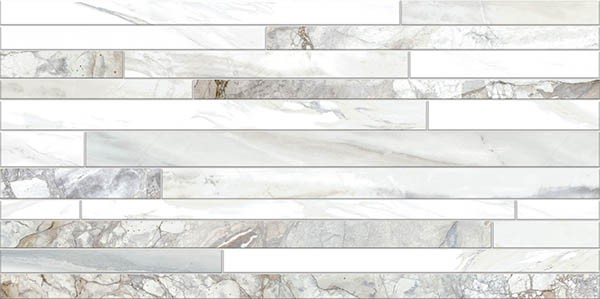 Настенная плитка Mercury (TWU09MRC017) рельефная 24.9x50x8.5 от Alma Ceramica (Россия)