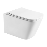 Унитаз подвесной с сиденьем микролифт Aquatek Либра AQ1505T-00 безободковый