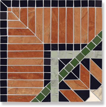 Декор Via Appia Cant. Corfu Multicolor 21.7x21.7 от Vives Ceramica (Испания)