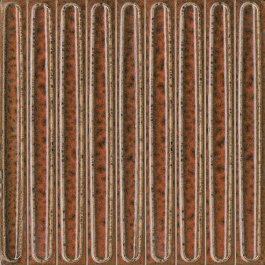 Декор чипсет Далия оранжевый глянцевый (KMD2SOB007BN) 20x20x0.95 от Kerama Marazzi (Россия)