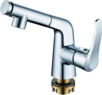 Смеситель одноручный для умывальника RUSH Jawa (JA0735-12) с вытяжной лейкой