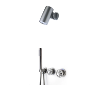 Душевой комплект Bronze de Luxe Liberty 5011GG-S серый