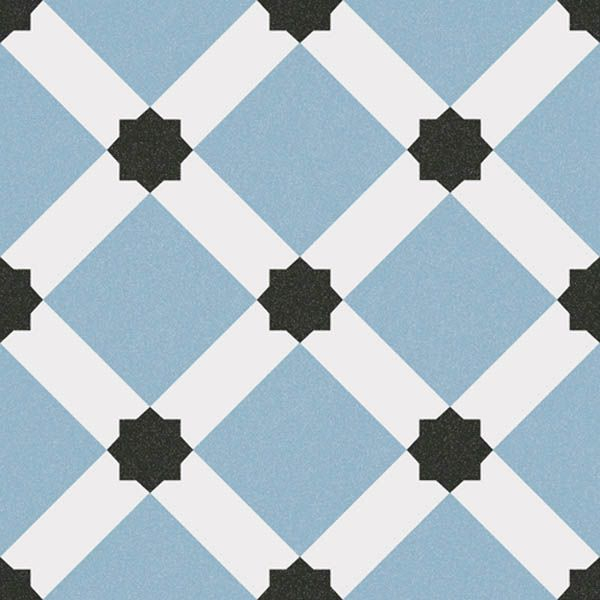 Декор 1900 Palau Celeste 20x20 от Vives Ceramica (Испания)