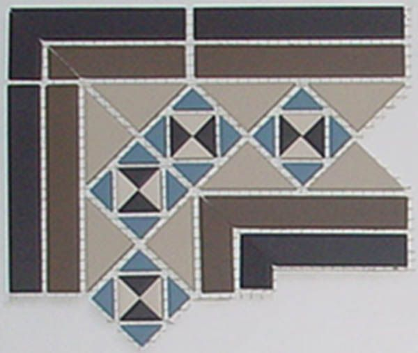 Угол керамический Corner PARIS Stand.(Tr.1/2 01, Tr.1/4 11+14+16, Strip 14+29) 19x26x17.3 от TopCer (Португалия)