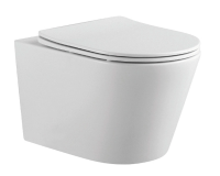 Унитаз подвесной с сиденьем микролифт Aquatek Вега AQ1905-MW