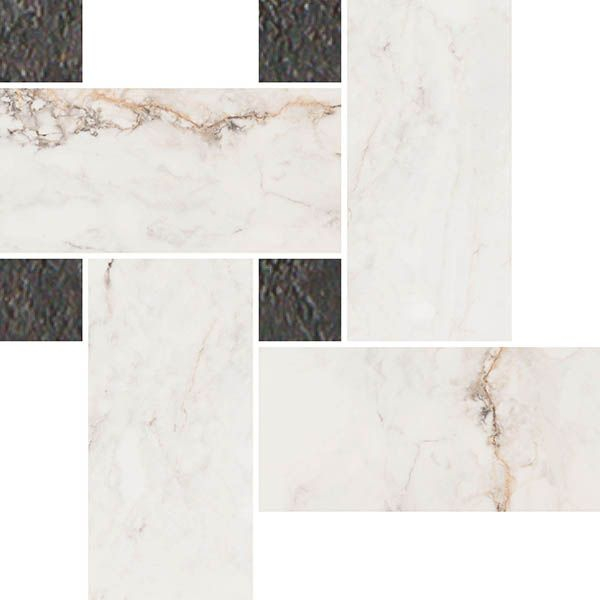 Мозаика CR. PISA MALLA TWISTED GOLD 21x26 от Pamesa (Испания)