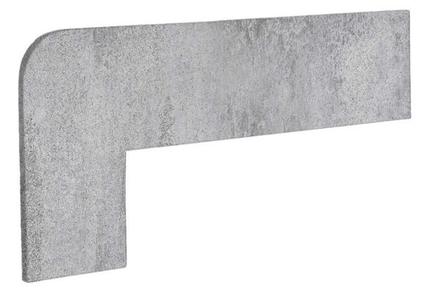 Плинтус ZANQUIN RECTO OPERA SILVER IZQDA лев. угловой 42.3x17.5 от Exagres (Испания)