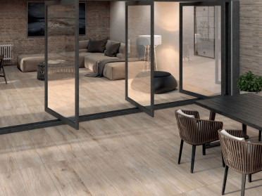 Керамогранит Alder Beige Rectified AOS4 BLOB 19.7x119.7 от Goldis Tile (Иран)