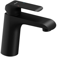 Смеситель для раковины Ravak Flat Black FL 014.20 X070173 черный матовый