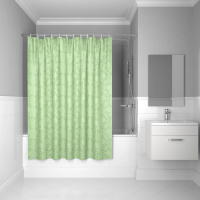 Штора для ванной Iddis Basic B54P218i11 зеленый