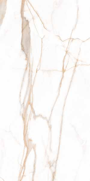 Керамогранит Calacatta Goddes Gold белый Полированный 60x120 от Ceradim (Индия)