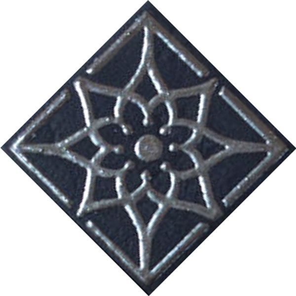 Вставка Taco Decor Negro 4.6x4.6 от Equipe Ceramicas (Испания)