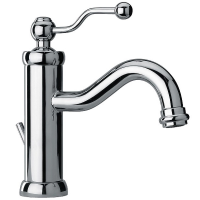 Смеситель для раковины Paini Duomo 88CR205LL без донного клапана, высокий, хром