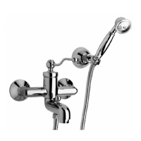 Смеситель для ванны Paini Duomo с аксессуаром